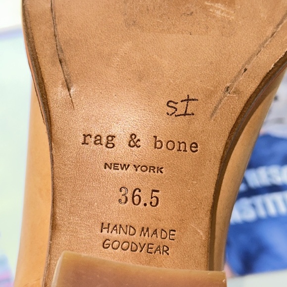 Rag & Bone Leather Bootie NWOT - Picture 10 of 12